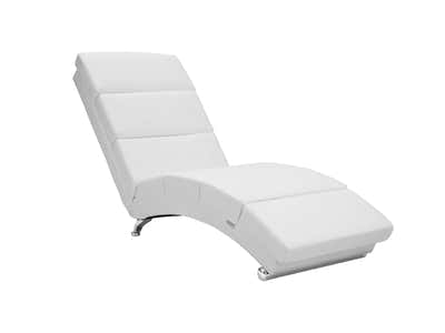 Rillis Chaise PU White