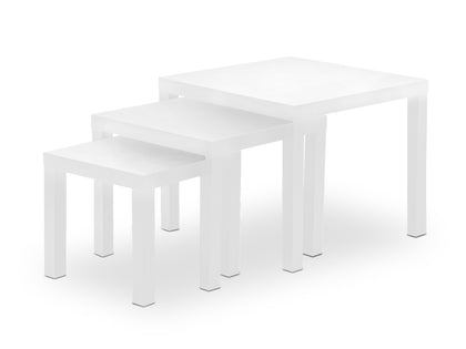 DS Rennick End Nesting Table Set White
