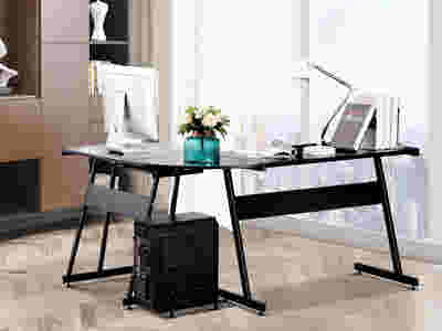 Irina L-Shaped Computer Desk