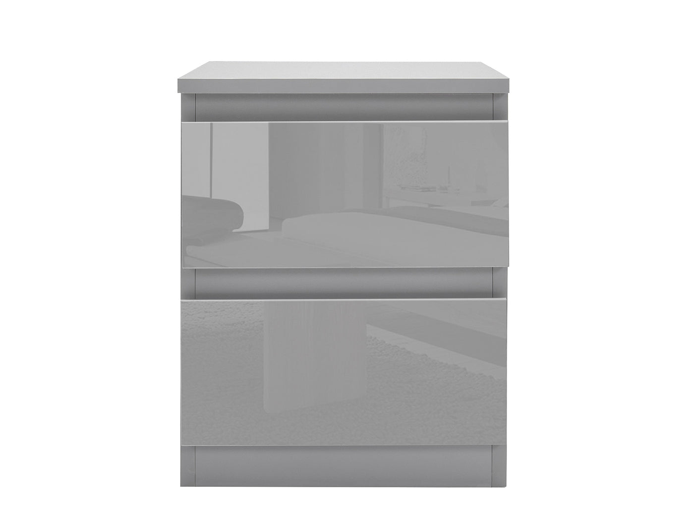 Serena Bedside Table Grey