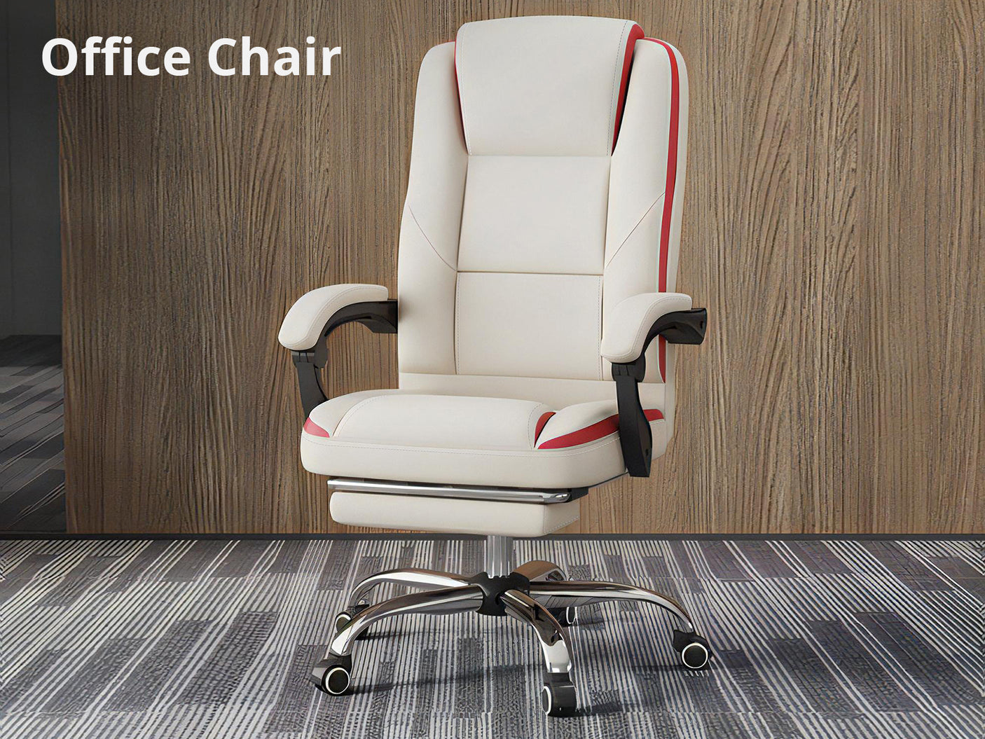 Siena Executive Office Chair PU Beige
