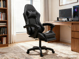 Gaming Table R6 140cm & Faron Gaming Chair PVC Black
