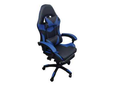 Faron Gaming Chair PVC Blue