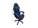Faron Gaming Chair PVC Blue