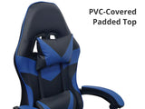 Faron Gaming Chair PVC Blue