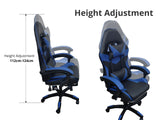 Faron Gaming Chair PVC Blue