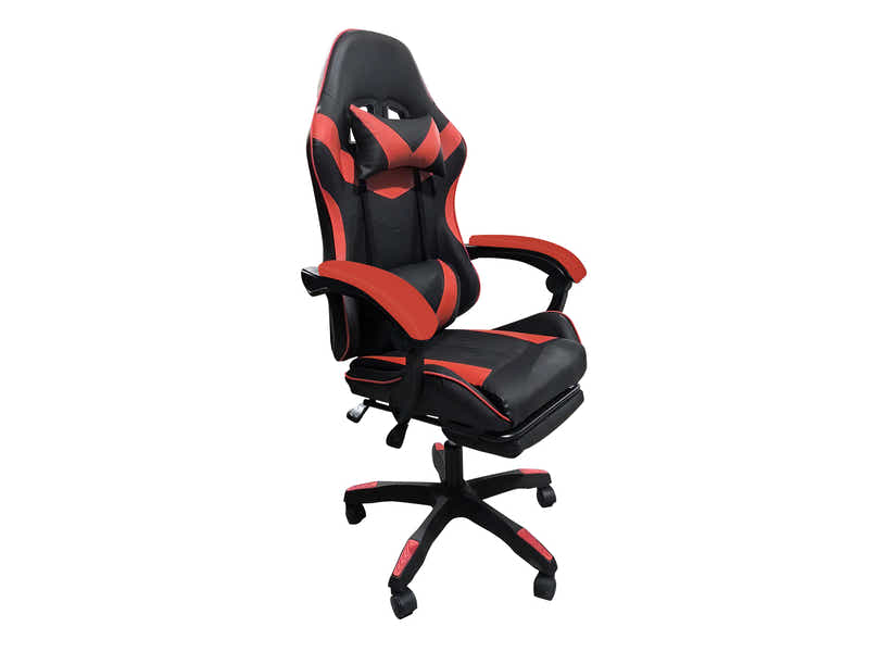 Gaming Table R6 120cm & Faron Gaming Chair PVC Red