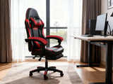 Gaming Table R6 120cm & Faron Gaming Chair PVC Red