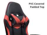 Gaming Table R6 120cm & Faron Gaming Chair PVC Red