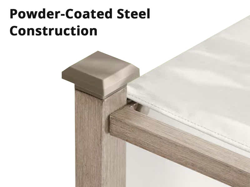 Steel Day Bed with Canopy