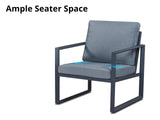 5pc Outdoor Corner Sofa Set PE rattan