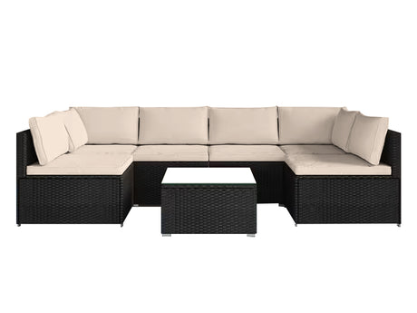 7pc Outdoor Sofa Set PE rattan