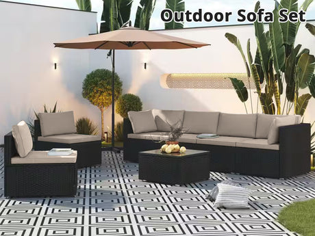 7pc Outdoor Sofa Set PE rattan