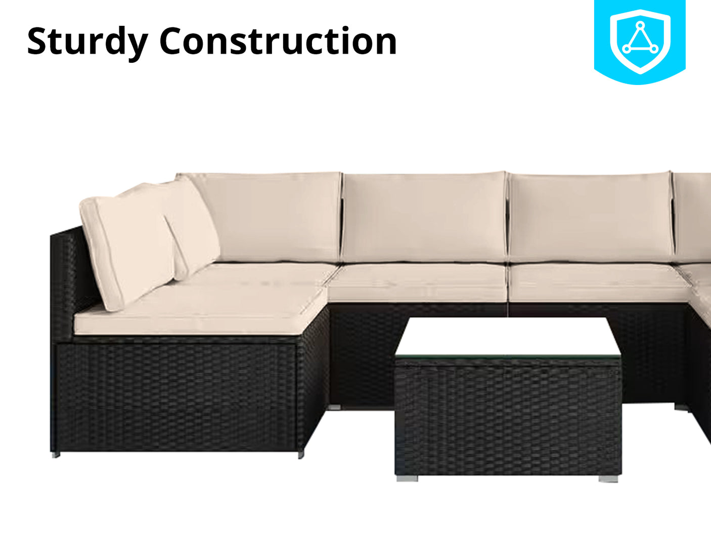 7pc Outdoor Sofa Set PE rattan
