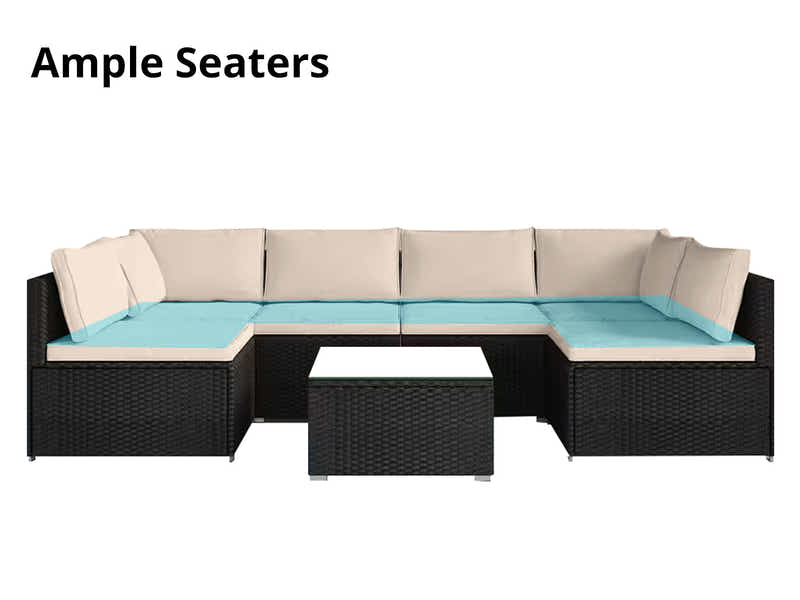 7pc Outdoor Sofa Set PE rattan