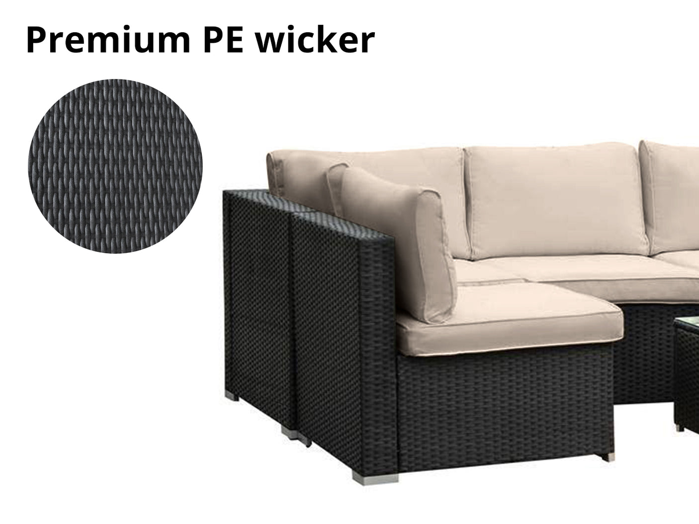 7pc Outdoor Sofa Set PE rattan