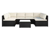 7pc Outdoor Sofa Set PE rattan