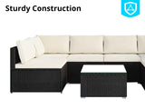 7pc Outdoor Sofa Set PE rattan