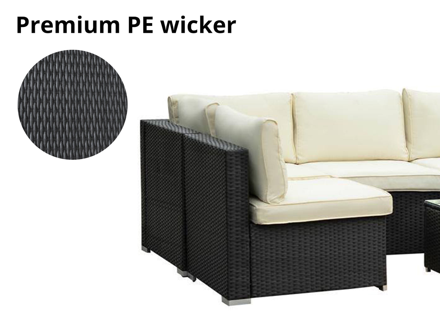 7pc Outdoor Sofa Set PE rattan