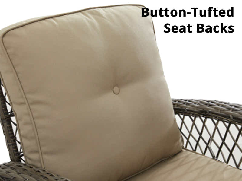 4pc Outdoor Sofa Set PE rattan