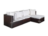 Hampton 4PC Outdoor Sofa Set PE rattan