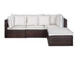 Hampton 4PC Outdoor Sofa Set PE rattan