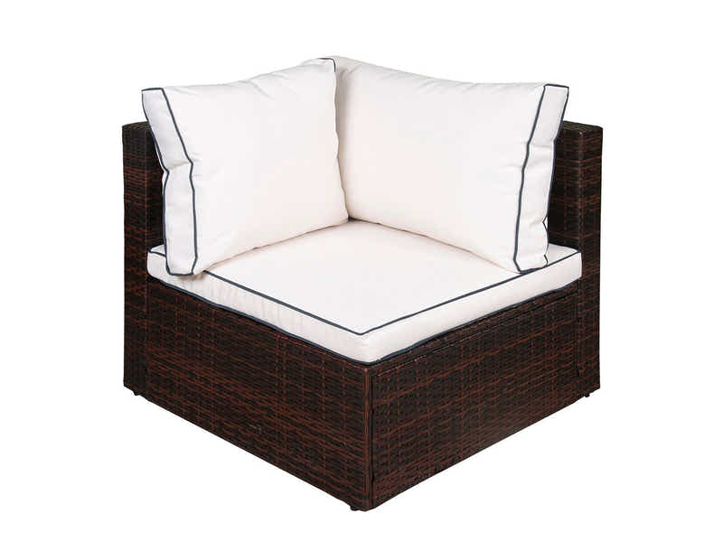 Hampton 4PC PE Rattan Outdoor Sofa Set