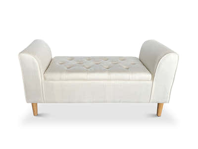 Hollis Storage Ottoman Bench Linen