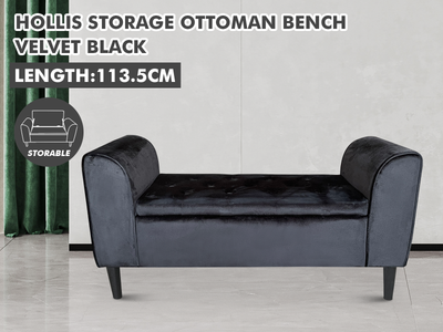 Hollis Storage Ottoman Bench