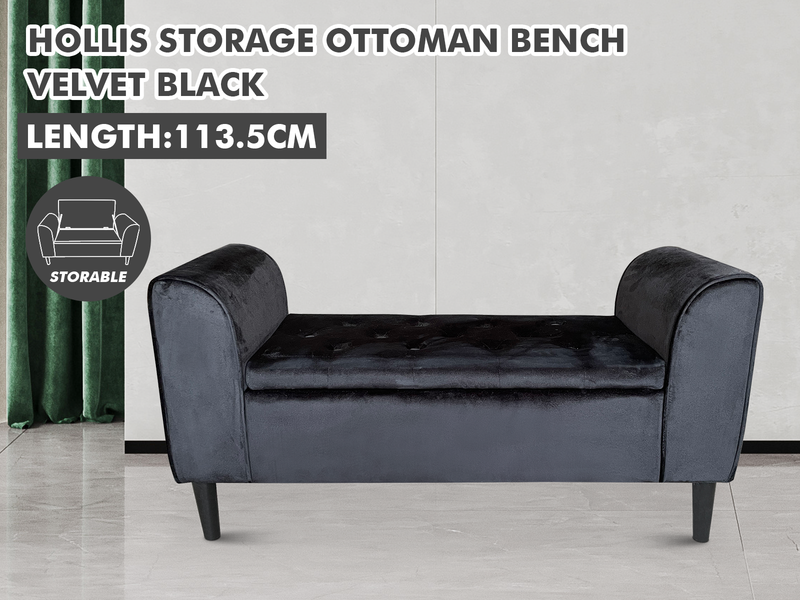 Hollis Storage Ottoman Bench