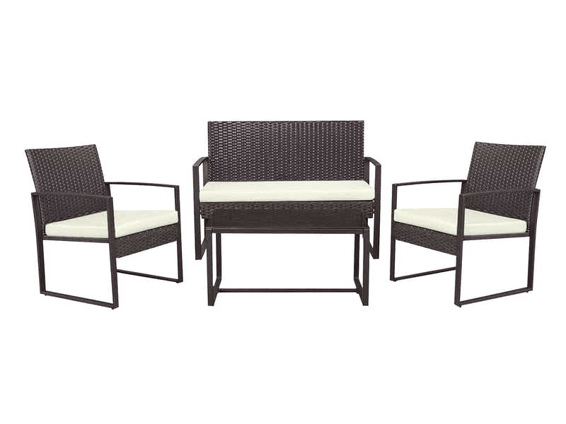 Thea Outdoor Rattan Set PE rattan
