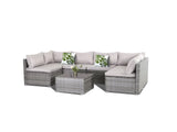 Lyrissa 7PC Outdoor Set PE wicker