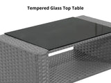 Geoff 4PC Outdoor Set Grey+White