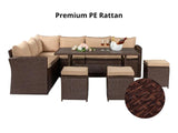 DS Allyn 8PC Outdoor Set
