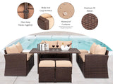 DS Allyn 8PC Outdoor Set