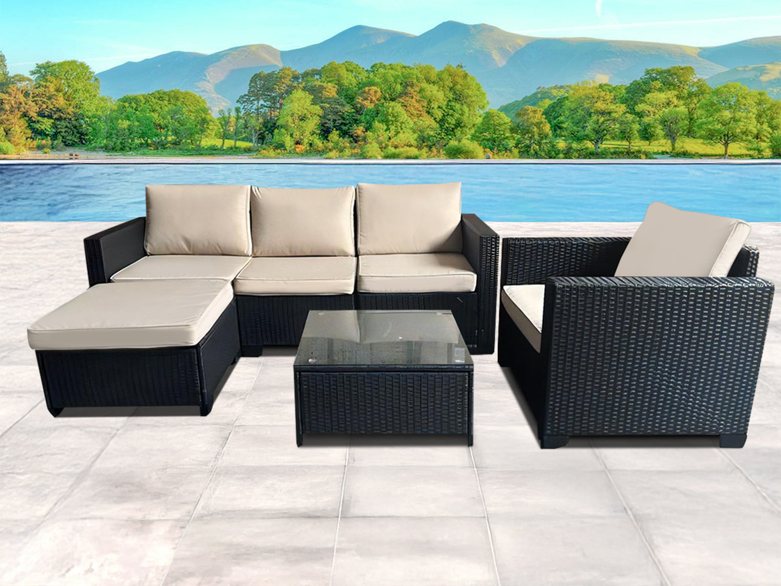 Eudy 6PC Outdoor Set