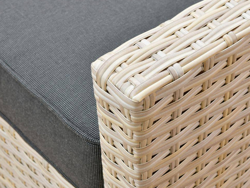 Jezza 5PC Patio Set Khaki+Black