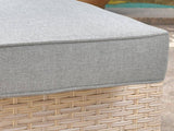 Jezza 5PC Patio Set Khaki+Grey