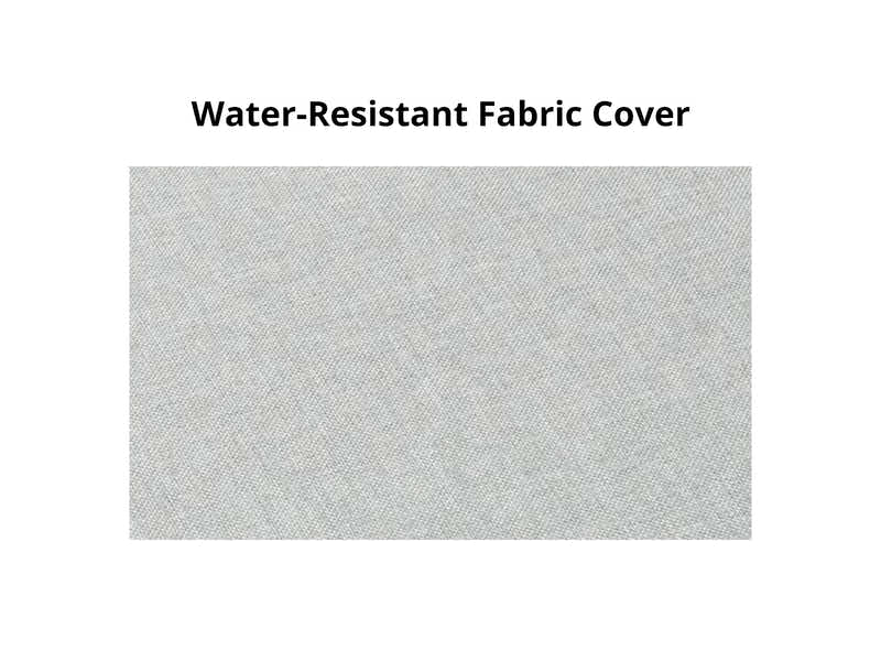 Aphrodite Patio Chair x2 Khaki+Grey