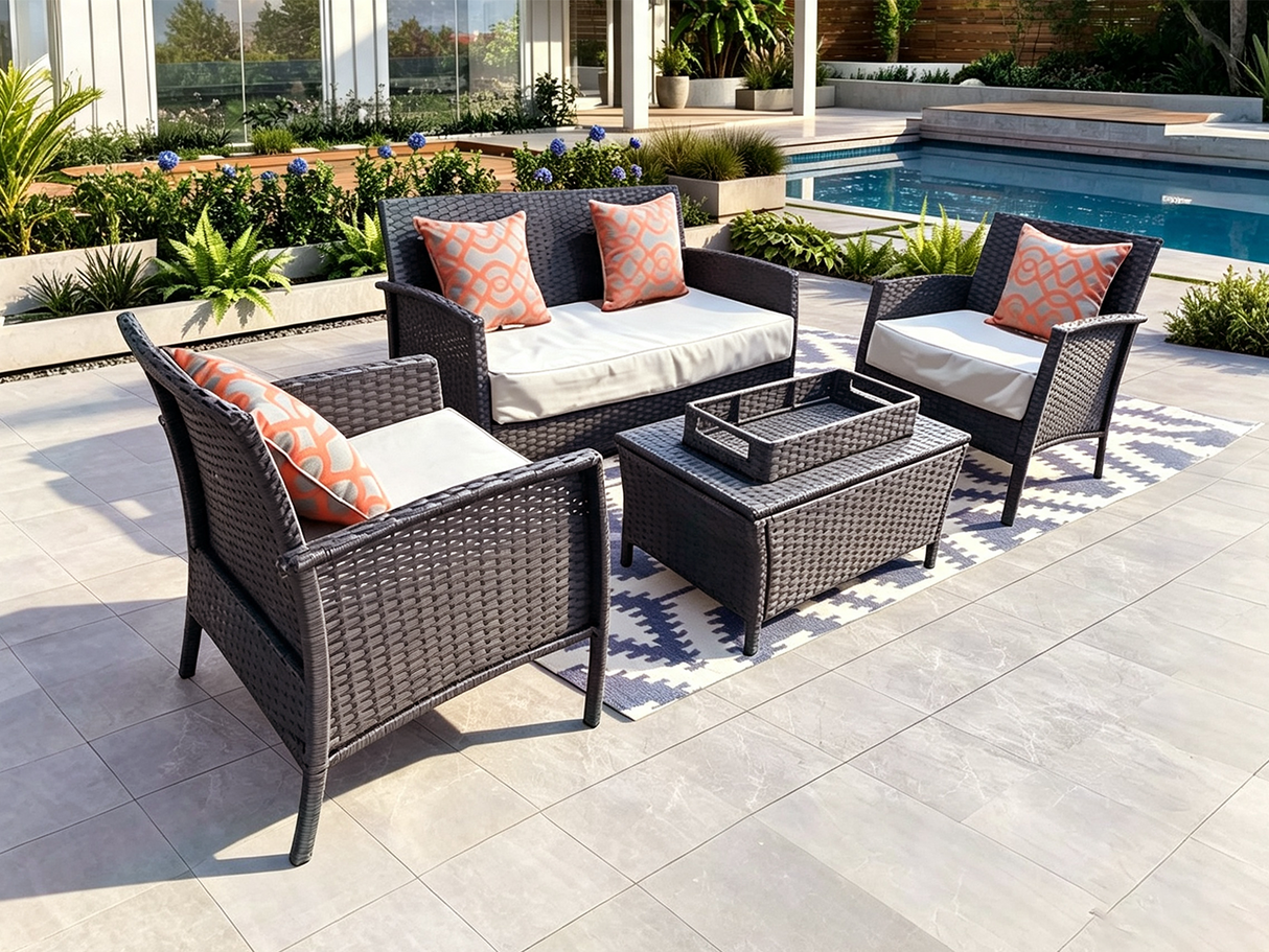DS Ryanne 5PC Outdoor Set