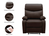 DS Giselle Recliner Chair PU Brown