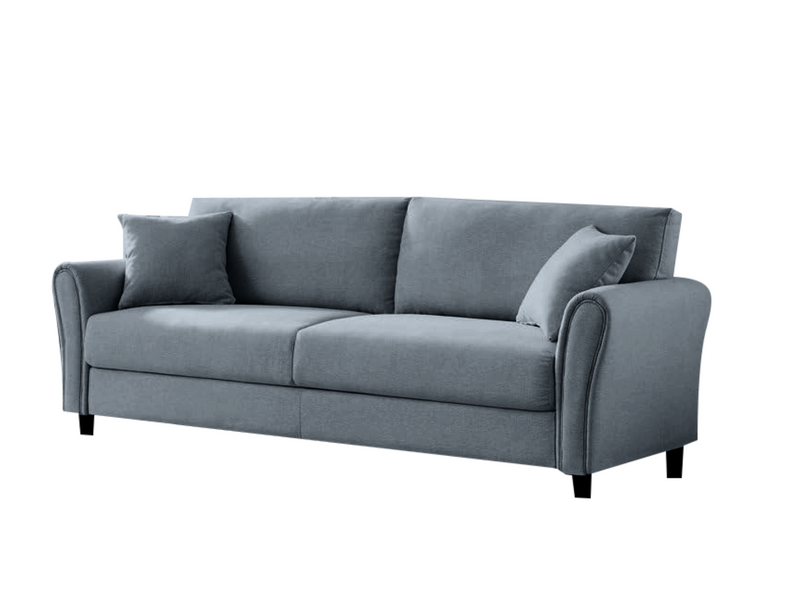 Cozza Linen Sofa - Blue
