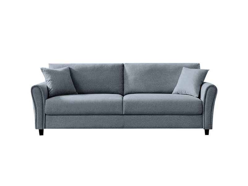 Cozza Linen Sofa - Blue