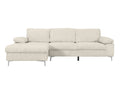 Kaveah Corduroy Sofa With Left Chaise - Beige