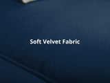 Celisha Sectional Sofa Set Velvet Blue