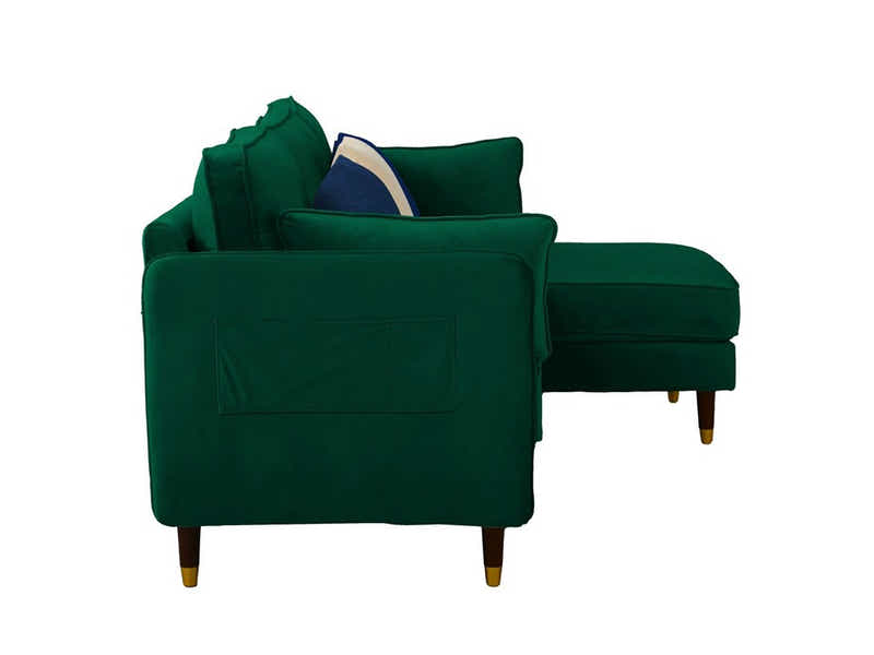 Celisha Velvet Sofa Set - Green