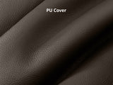 DS Loriece PU Leather Sofa with Ottoman - Brown