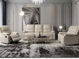 Lancer Recliner Sofa Set - Beige