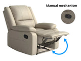 Lancer Recliner Sofa Set - Beige