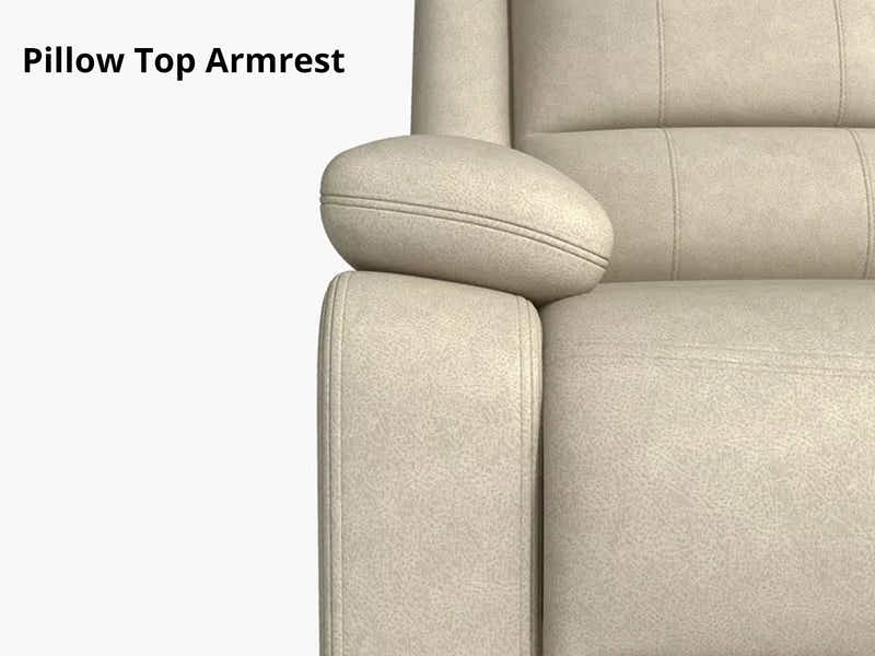 Lancer Recliner Sofa Set - Beige
